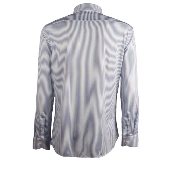 SHIRT TECHNICAL FABRIC Man White Light Blue