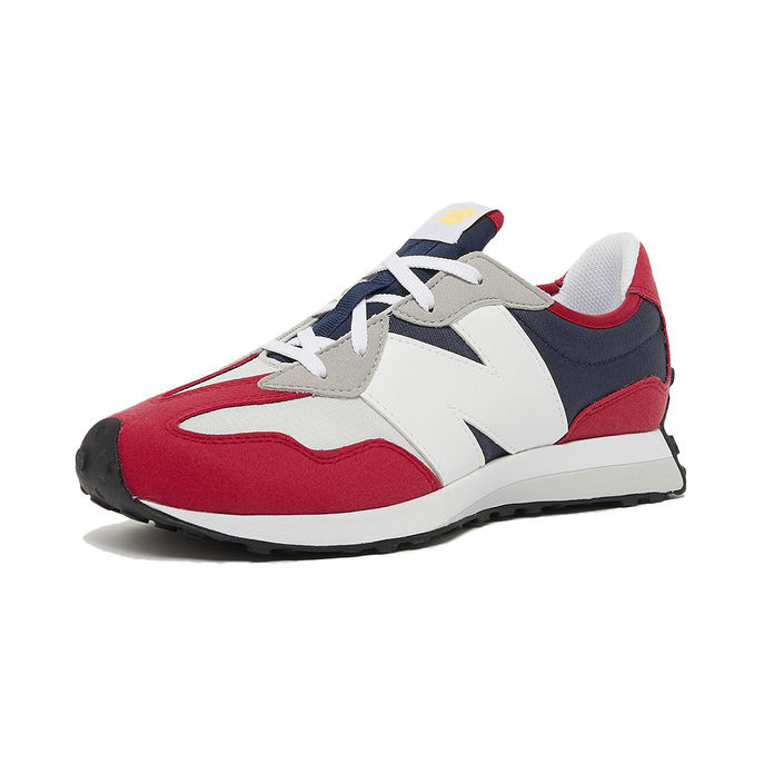 SHOES 327 LIFESTYLE SUEDE RIPSTOP Man Team Red Vintage Blue