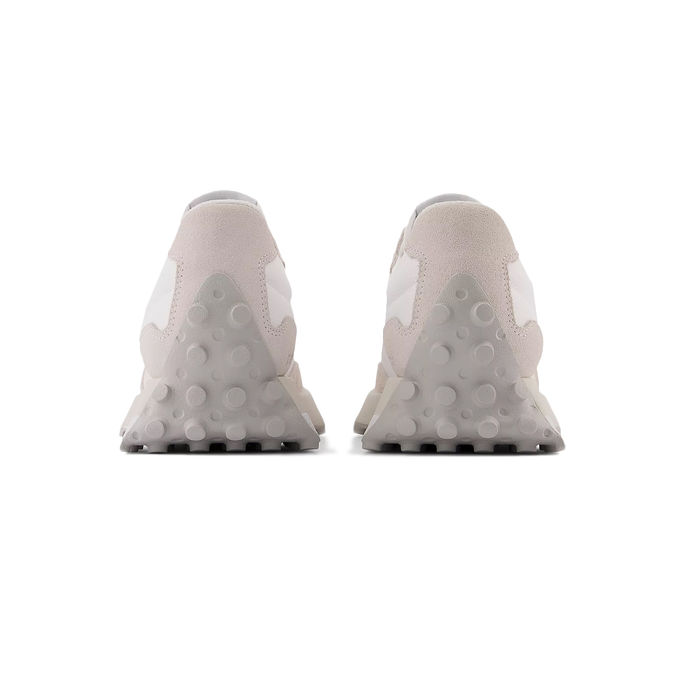 SHOES 327 LIFESTYLE TEXTILE LEATHER Man Sea Salt off White