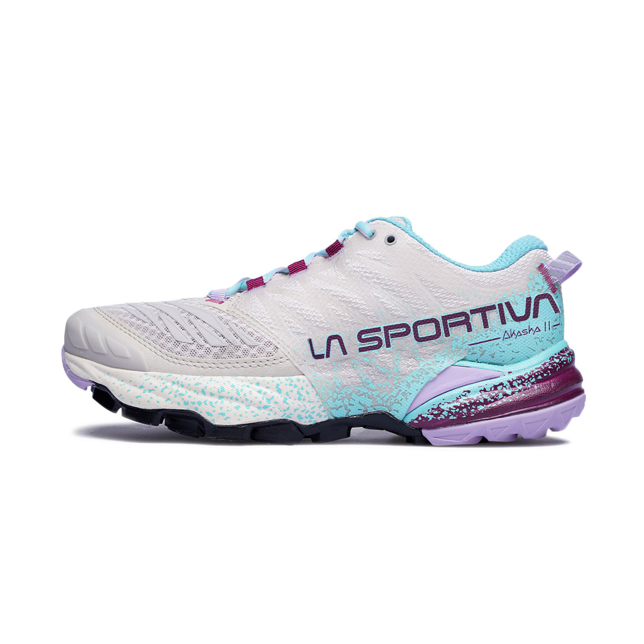 LA SPORTIVA SHOES AKASHA II Woman Shadow Red Plum | Mascheroni Store