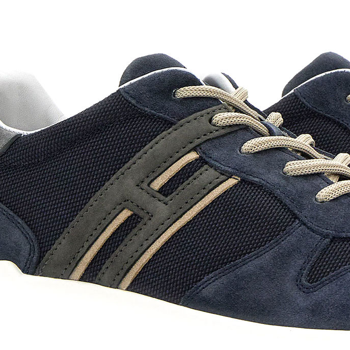 SHOES H580 Man Blue/White