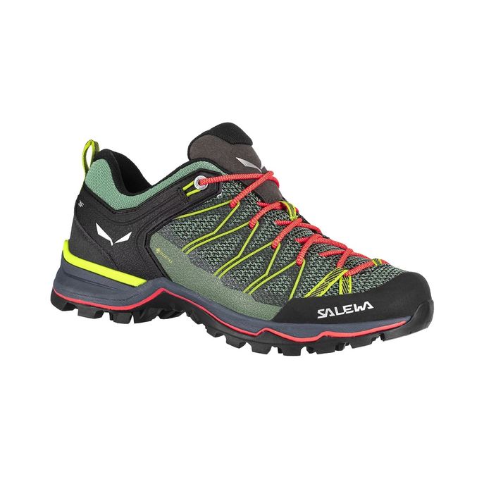SHOES MOUNTAIN TRAINER LITE GORETEX Woman Feld Green Fluo Coral