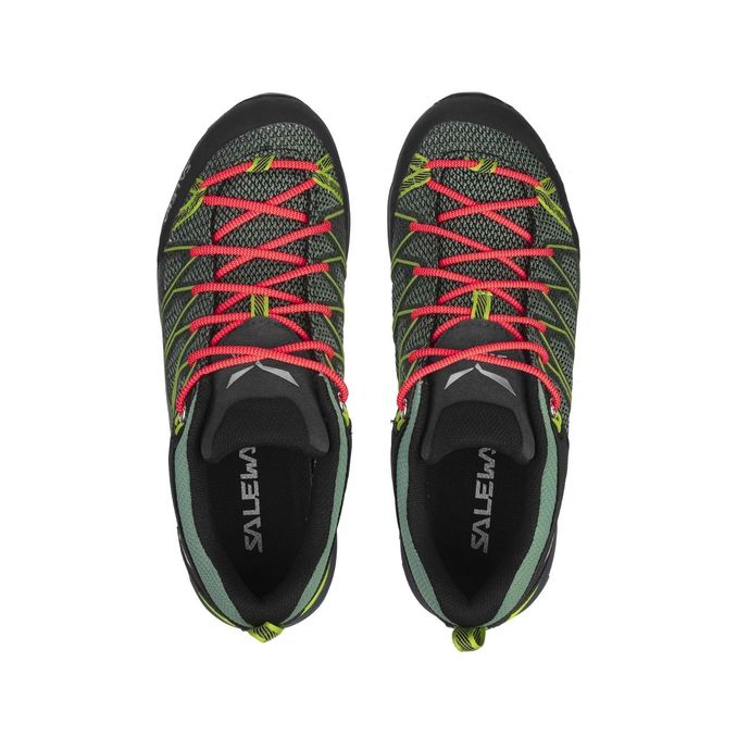 SHOES MOUNTAIN TRAINER LITE GORETEX Woman Feld Green Fluo Coral