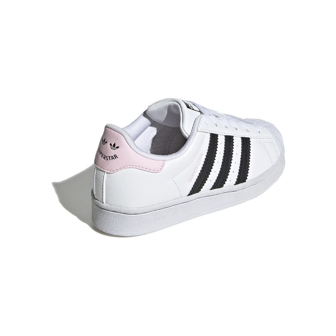 SHOES SUPERSTAR Bimba White/Core Black/Clear Pink