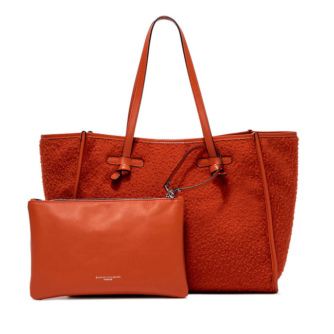 SHOPPING BAG MARCELLA Donna Arancio