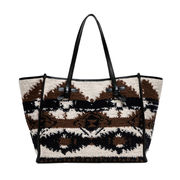 SHOPPING BAG MARCELLA WITH CLUTCH BAG Woman Chocolate SHOPPING BAG MARCELLA WITH CLUTCH BAG Woman Chocolate