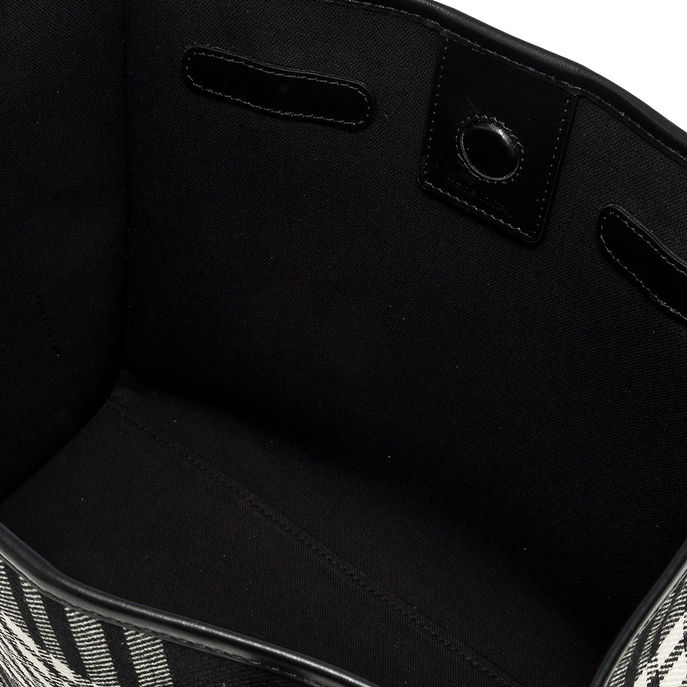 SHOPPING MARCELLA TARTAN WITH POCHETTE Woman Black White