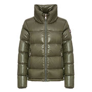 SHORT DOWN JACKET LACQUERED EFFECT Woman Underwood SHORT DOWN JACKET LACQUERED EFFECT Woman Underwood