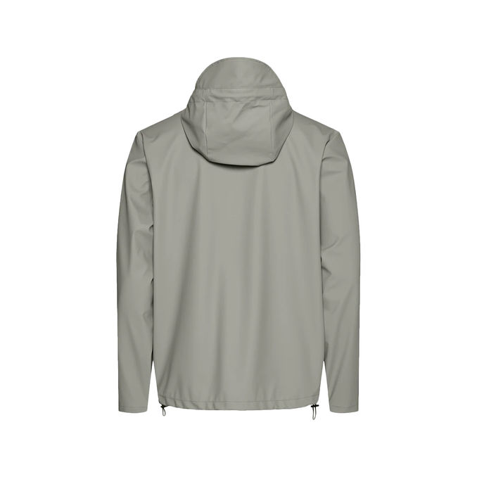 SHORT HOODED JACKET Unisex Cement