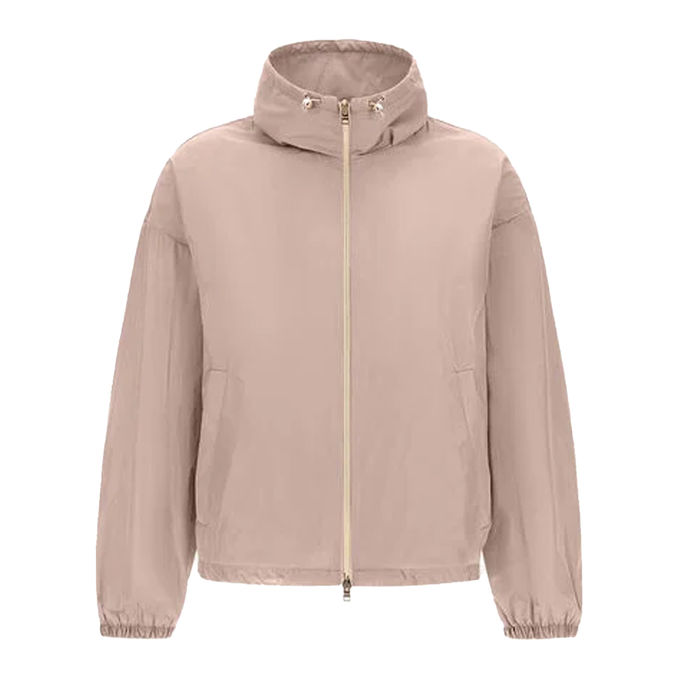 SHORT JACKET IN NEW TECHNO TAFFETA