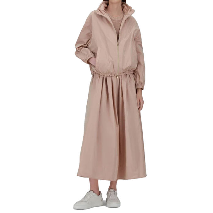 SHORT JACKET IN NEW TECHNO TAFFETA