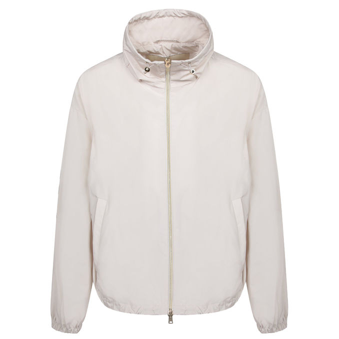 SHORT JACKET IN NEW TECHNO TAFFETA