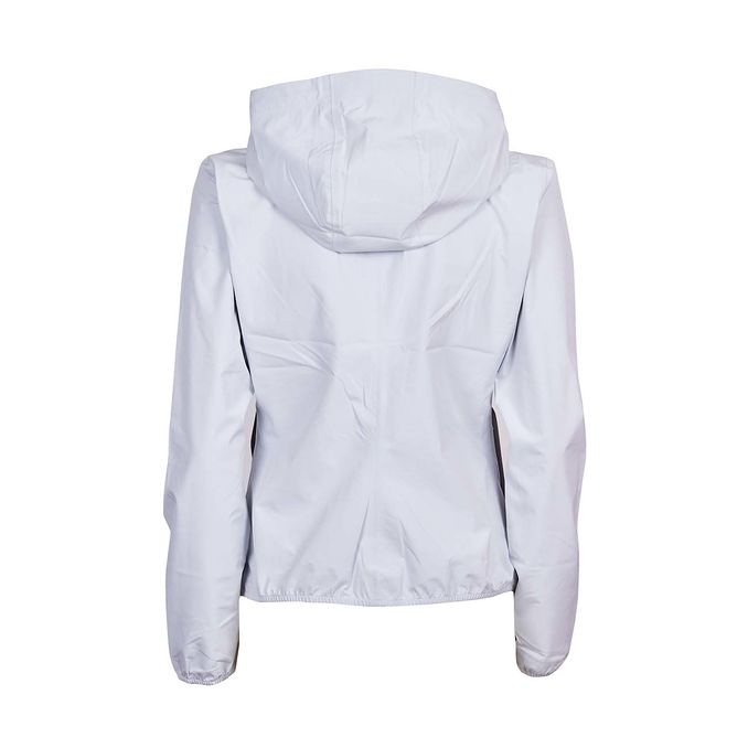 Ladies white windbreaker best sale