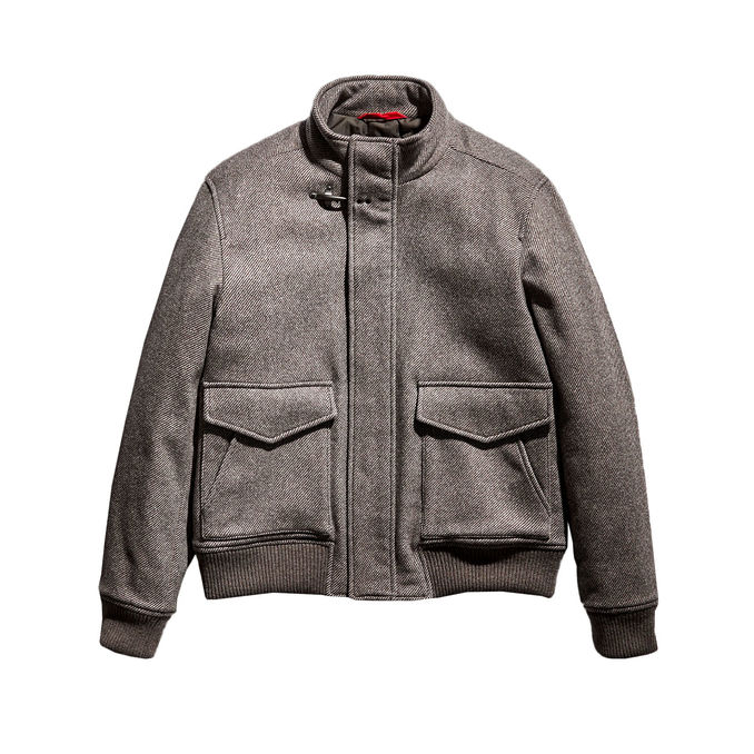 SHORT JACKET URBAN Man Brown Moro