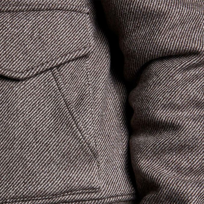 SHORT JACKET URBAN Man Brown Moro