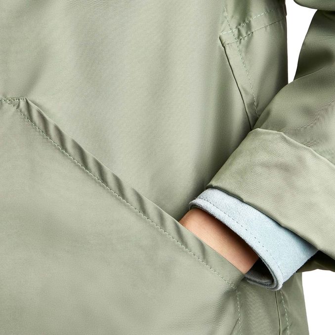 SHORT PARKA Woman Dark Kiwi