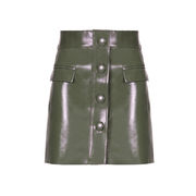 SHORT SKIRT MONTENAPOLEONE Woman Military Green SHORT SKIRT MONTENAPOLEONE Woman Military Green