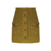 SHORT SKIRT PONTACCIO Woman Forest  SHORT SKIRT PONTACCIO Woman Forest