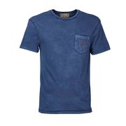 CALVIN KLEIN JEANS MONOGRAM EMBROIDERY T-SHIRT WITH POCKET Man Night Sky