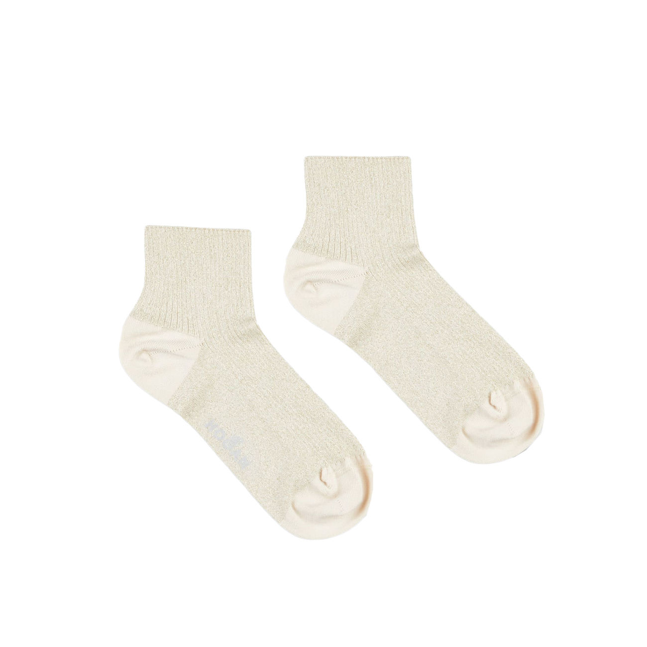 HOGAN SHORT SOCKS SHINY Woman Beige | Mascheroni Store | Socken
