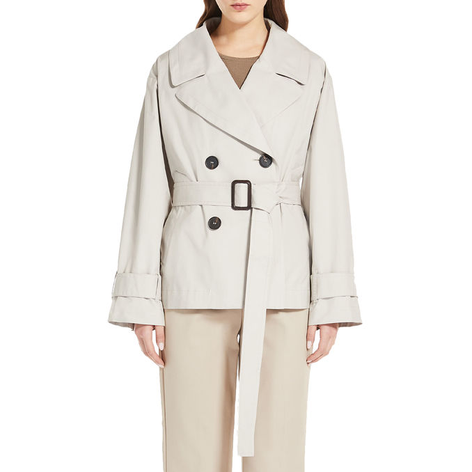 SHORT TRENCH JTRENCH ANTI-DRIP Woman Ecru