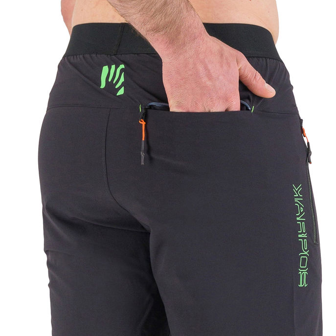 SHORTS TRE CIME Man Black Jasmine Green