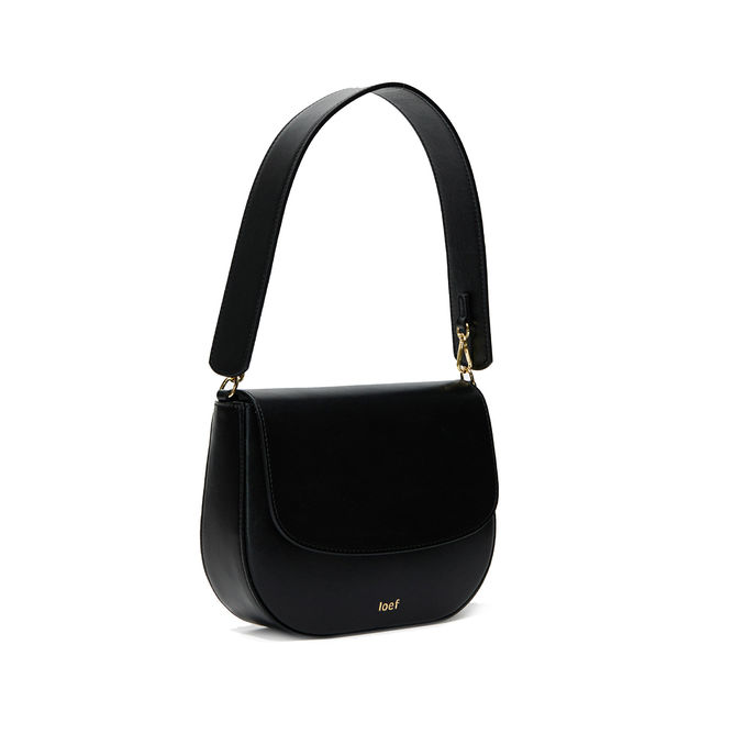 SHOULDER BAG ELE MIDI Woman Black