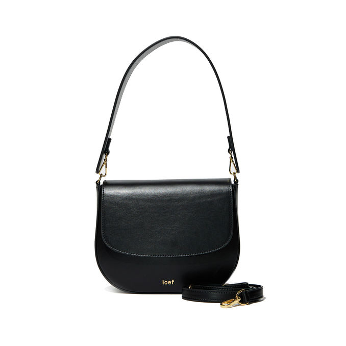SHOULDER BAG ELE MIDI Woman Black