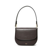 SHOULDER BAG ELE MIDI Woman Dark Brown  SHOULDER BAG ELE MIDI Woman Dark Brown