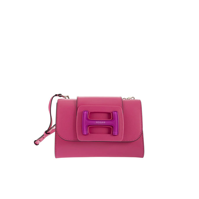 SHOULDER BAG PLEXI Woman Fuchsia Purple