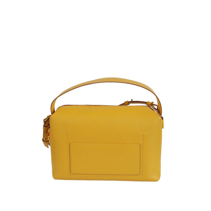 SHOULDER H-BAG MAXI CAMERA H PLEXI Woman Yellow