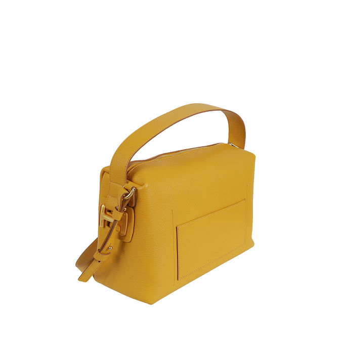 SHOULDER H-BAG MAXI CAMERA H PLEXI Woman Yellow
