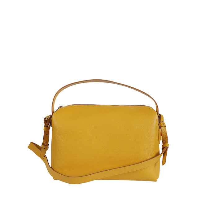 SHOULDER H-BAG MAXI CAMERA H PLEXI Woman Yellow