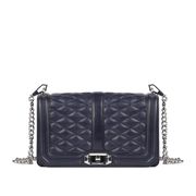 SHOULDER MINI LOVE BAG CROSSBODY Woman Blu silver SHOULDER MINI LOVE BAG CROSSBODY Woman Blu silver