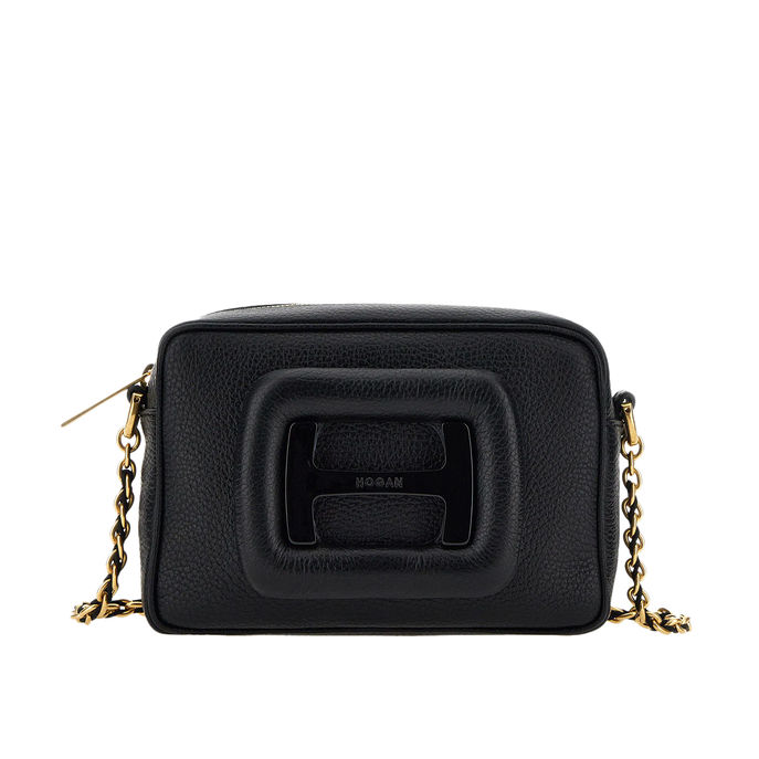 SHOULDER STRAP CAMERA BAG PICCOLA H Woman Black