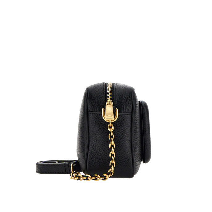 SHOULDER STRAP CAMERA BAG PICCOLA H Woman Black