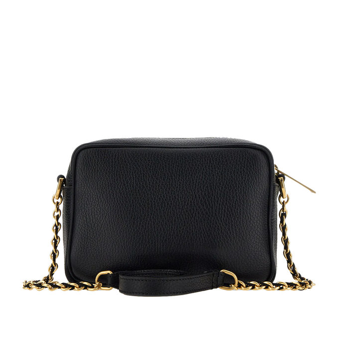 SHOULDER STRAP CAMERA BAG PICCOLA H Woman Black