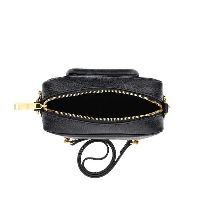 SHOULDER STRAP CAMERA BAG PICCOLA H Woman Black