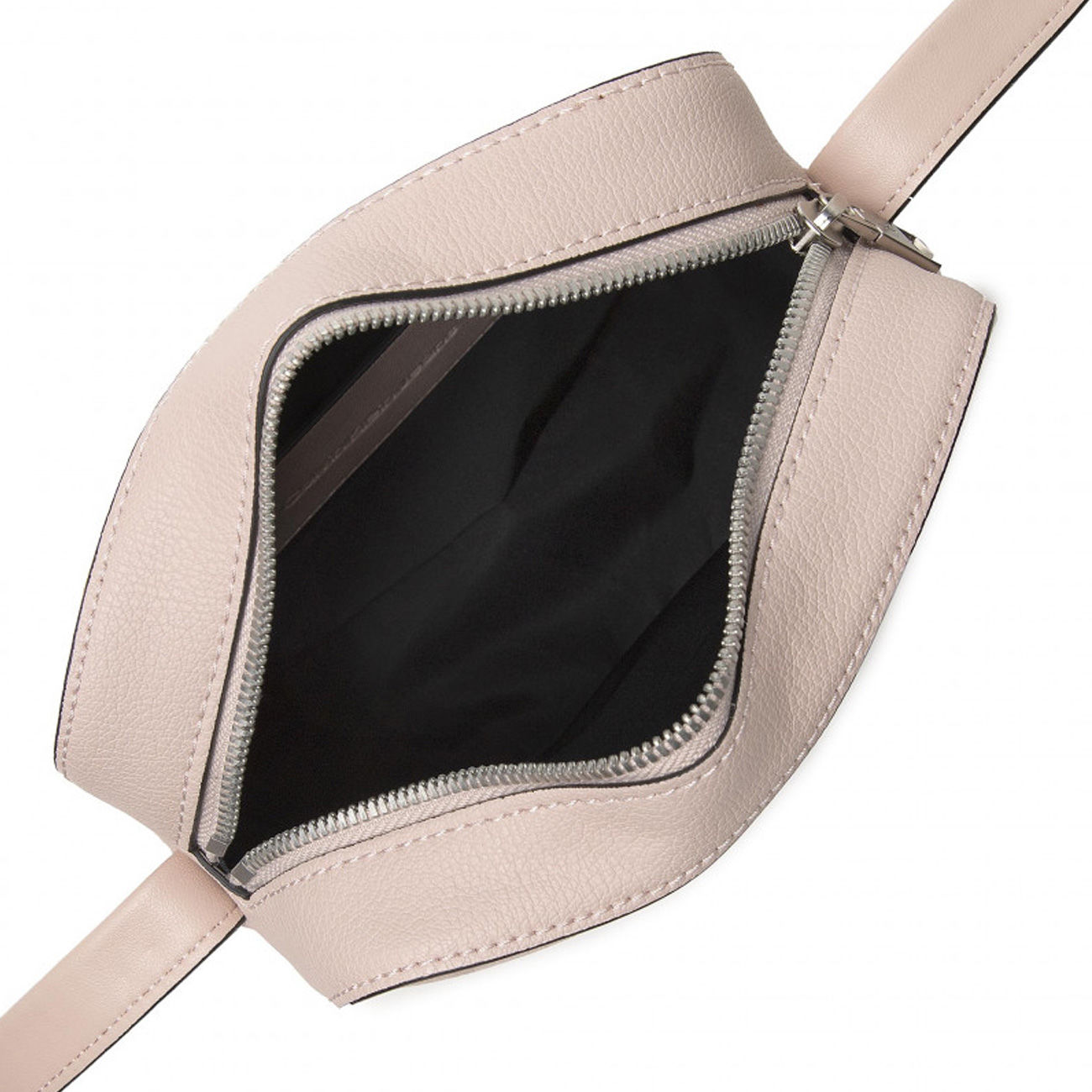 Black Monogram recycled polyester shoulder bag