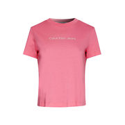 SHRUNKEN INSTITUTIONAL TEE T-SHIRT Woman Lipstick Pink SHRUNKEN INSTITUTIONAL TEE T-SHIRT Woman Lipstick Pink