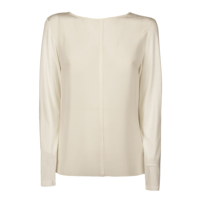 SILK SWEATSHIRT Woman Sand