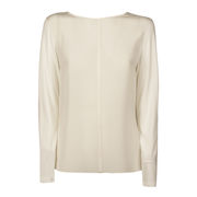 SILK SWEATSHIRT Woman Sand  SILK SWEATSHIRT Woman Sand