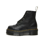 SINCLAIR LEATHER BOOTS Unisex Black Milled Nappa SINCLAIR LEATHER BOOTS Unisex Black Milled Nappa