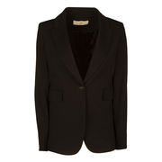 SINGLE BREASTED JACKET Woman Black  SINGLE BREASTED JACKET Woman Black