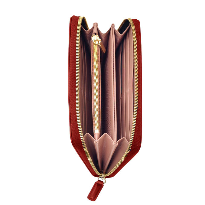 SISSY ZIP AROUND WALLET L Woman Red