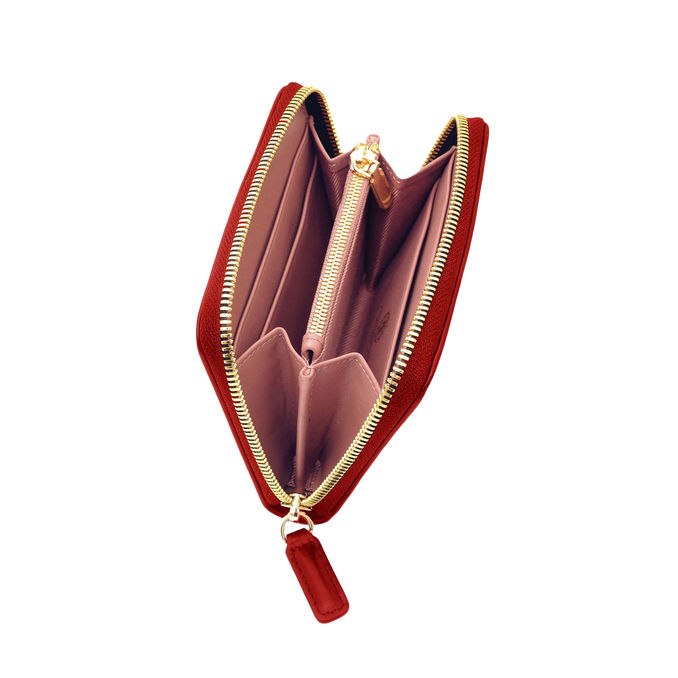SISSY ZIP AROUND WALLET M Woman Red