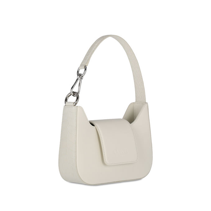 SIXTINE LEATHER BAG Woman Snow