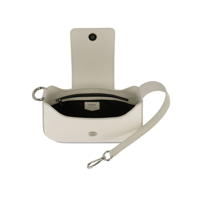 SIXTINE LEATHER BAG Woman Snow