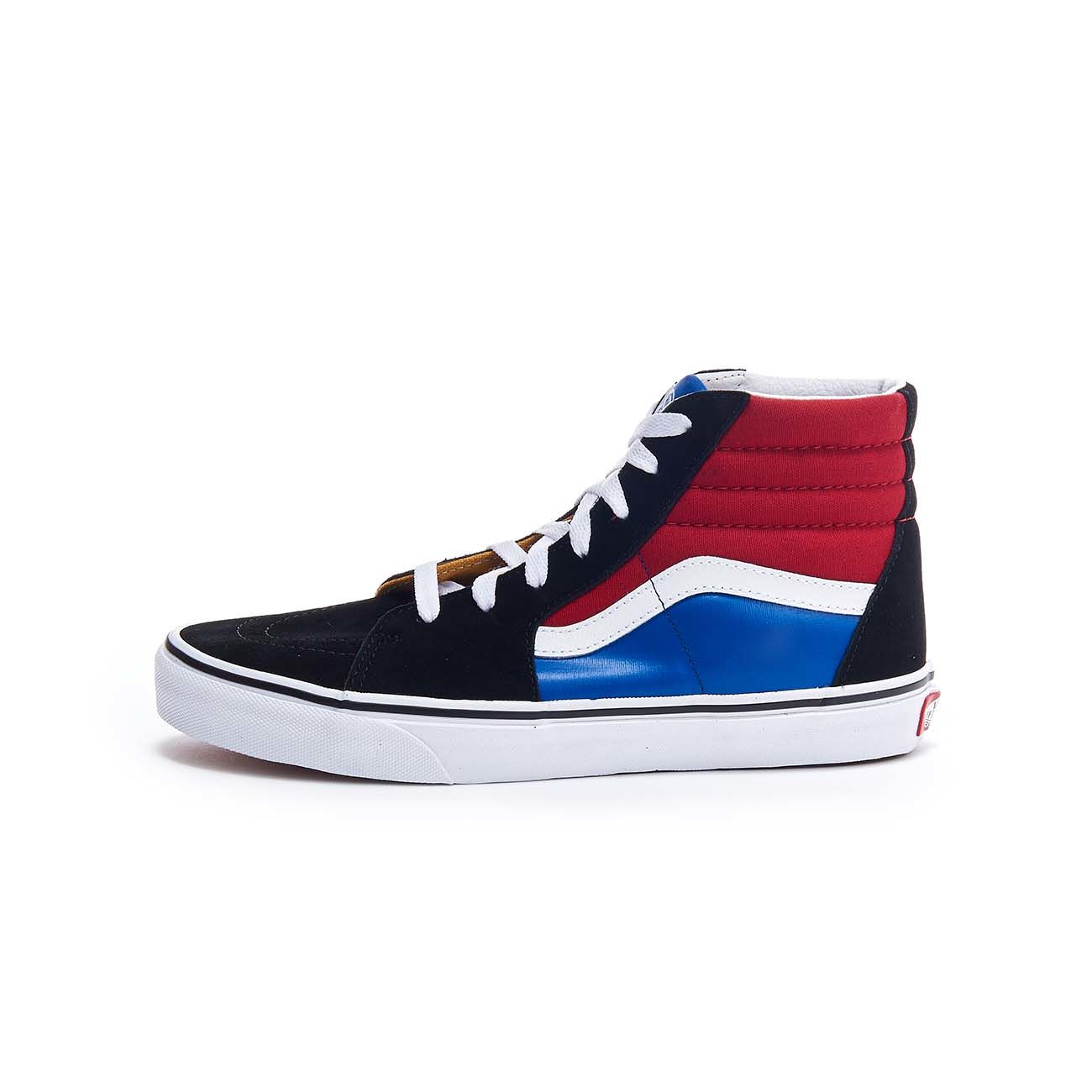 VANS SK8-HI HIGH SNEAKER | Pepper ECO-LEATHER Chilli Kid Black FABRIC AND Store IN Mascheroni