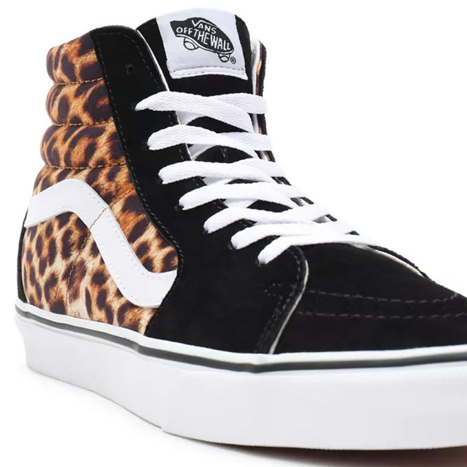 SK8-HI LEOPARD SNEAKERS Woman Black True White